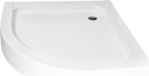 Brodzik Besco Alex półokrągły narożny 80 cm x 80 cm (BAA-80) 2