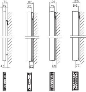 Stelrad Grzejnik Vertex Plan tp 22 2200 x 300mm 1022W 2