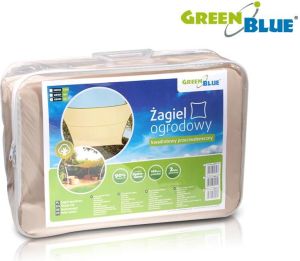 GreenBlue Żagiel ogrodowy zacieniacz UV poliester 3,6m kwadrat (GB503) 2