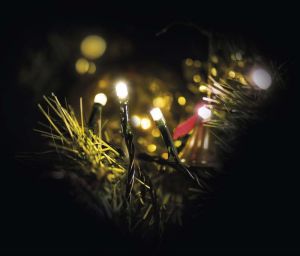 Lampki choinkowe Emos 100 LED białe ciepłe 3