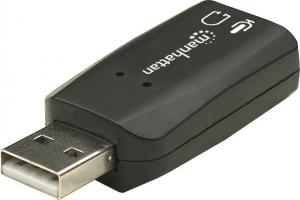 Karta dźwiękowa Manhattan Hi-Speed USB 3-D (150859) 4