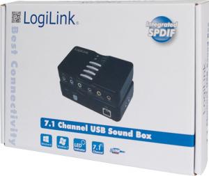 Karta dźwiękowa LogiLink USB Sound Box 7.1 (UA0099) 8