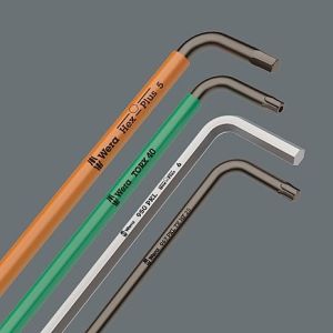 Wera Zestaw 3950/9 Hex-Plus kluczy trzpieniowych ze stali nierdzewnej, metrycznych (05022669001) 9