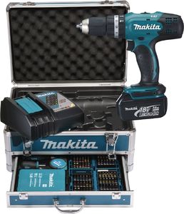 Wiertarko-wkrętarka Makita DHP453RFX2 18 V 2 x akumulator 3 Ah 2