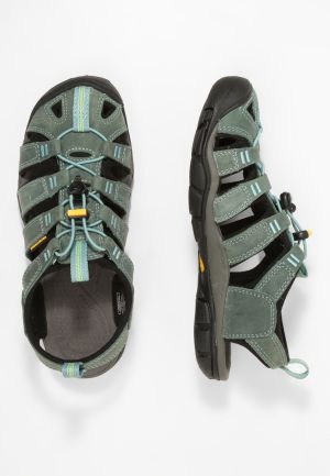 Keen Sandały damskie Clearwater CNX Leather Mineral Blue/Yellow r. 38 (1014371) 2