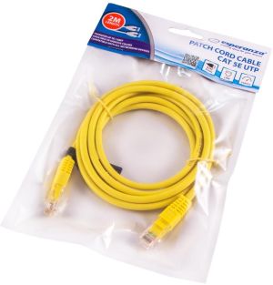 Esperanza RJ-45/RJ-45, kat.5e, U/UTP, żółty, 2m (EB274Y) 3