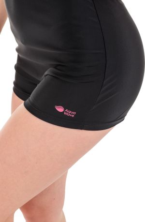 AquaWave Strój Kąpielowy Qarakuma Wmns Geometric Print/ Black/raspberry Sorbet r. L 10