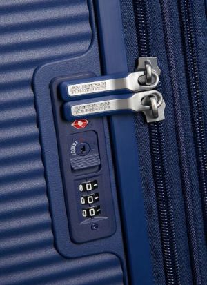 Samsonite Walizka kabinowa SoundBox 55cm granatowa (32G-41-001) 2