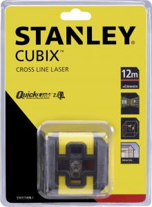 Stanley Laser krzyżowy Cubix czerwony 12 m 23
