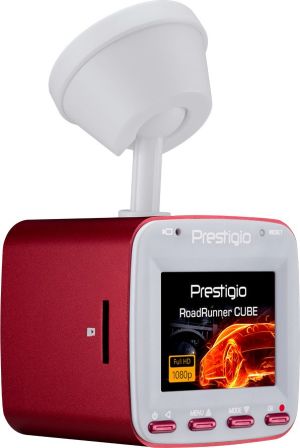 Wideorejestrator Prestigio CUBE biało-czerwony (PCDVRR530WRW) 3