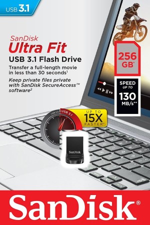 Pendrive SanDisk Ultra Fit, 256 GB  (SDCZ430-256G-G46) 4