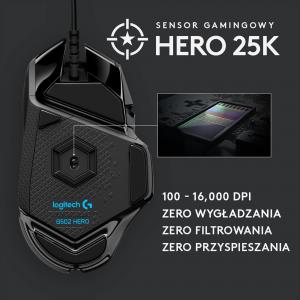 Mysz Logitech G502 Hero (910-005470) 3