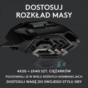 Mysz Logitech G502 Hero (910-005470) 6