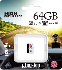Karta Kingston Endurance MicroSDXC 64 GB Class 10 UHS-I/U1 A1  (SDCE/64GB) 3