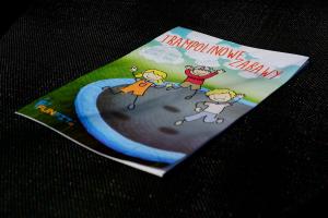 Trampolina ogrodowa Funfit 841 z siatką zewnętrzną 8.5 FT 252 cm 7