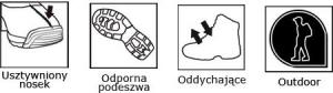 Hi-Tec Sandały męskie Tiore czarno-czerwone r. 42 8