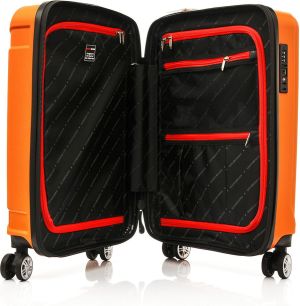 SwissBags Walizka średnia Tourist 65cm pomarańczowa 2