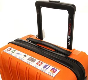 SwissBags Walizka średnia Tourist 65cm pomarańczowa 3