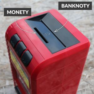 Gadget Factory Skarbonka Niszczarka do Banknotów 5