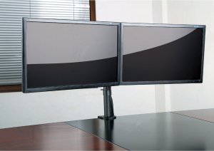 Art Uchwyt biurkowy na 2 monitory 13" - 27" L-02 (RAMART L-02) 3