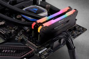Pamięć Corsair Vengeance RGB PRO, DDR4, 16 GB, 3200MHz, CL16 (CMW16GX4M2C3200C16) 4