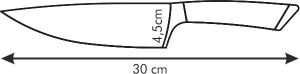 Tescoma Nóż kuchenny AZZA 16 cm (884529.00) 2