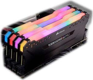 Pamięć Corsair Vengeance RGB PRO, DDR4, 32 GB, 3200MHz, CL16 (CMW32GX4M4C3200C16) 4