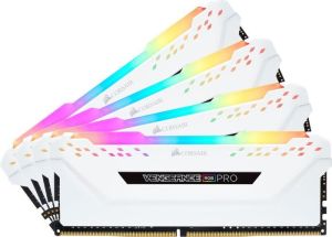 Pamięć Corsair Vengeance RGB PRO, DDR4, 32 GB, 3200MHz, CL16 (CMW32GX4M4C3200C16W) 5