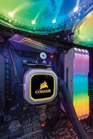 Pamięć Corsair Vengeance RGB PRO, DDR4, 32 GB, 3200MHz, CL16 (CMW32GX4M4C3200C16W) 13