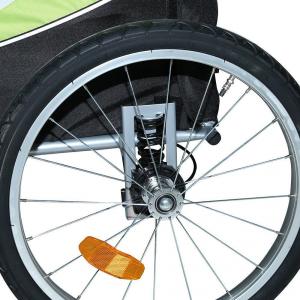 Guto Przyczepka rowerowa Guto Deluxe 2w1 red/light gray 4