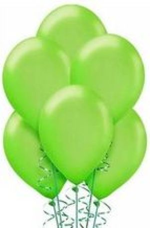 Arpex Balony metalizowane 10" jasnozielone 2