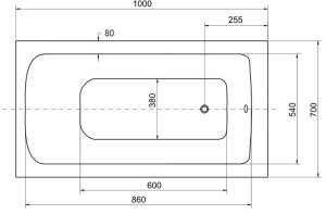 Wanna Besco wanna Talia 100x70 (WAT-100-PK) 2