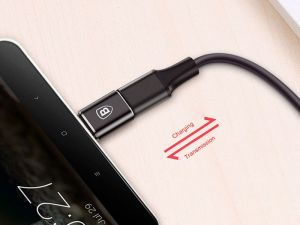 Adapter USB Baseus USB-C - MicroUSB Czarny  (28296-uniw) 11