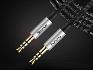 Kabel Baseus Jack 3.5mm - Jack 3.5mm 1.5m czarny (30477-uniw) 6