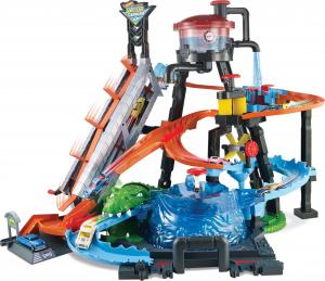 Hot Wheels Tor samochodowy City Color Shifers Atak Krokodyla (FTB67) 5