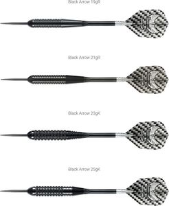 Harrows Rzutki Steeltip Black Arrows 25g (H0072-25) 3