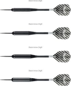 Harrows Rzutki Steeltip Black Arrows 25g (H0072-25) 4