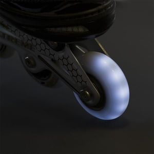 Nils Extreme Kółka PU LED-3 72x24mm 4szt.białe (16-30-052) 3