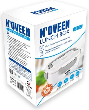 Noveen Podgrzewany pojemnik na żywność Lunch Box LB310 Szary 2