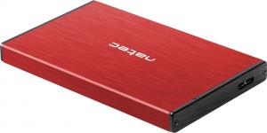 Kieszeń Natec 2.5" SATA - USB 3.0 Rhino Go Czerwona (NKZ-1279) 4