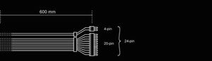 be quiet! ATX24 - ATX24, 0.61m, Czarny (BC080) 2