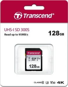 Karta Transcend 300S SDXC 128 GB Class 10 UHS-I/U3  (TS128GSDC300S) 2