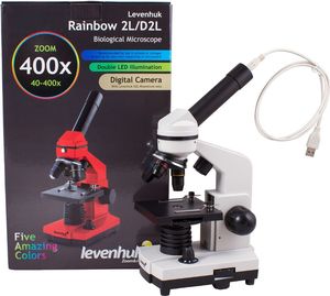 Mikroskop Levenhuk Mikroskop cyfrowy Rainbow D2L 0.3M, Moonstone\Kamień Księżycowy 2