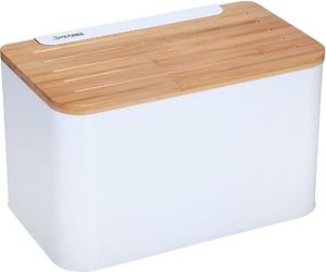 Chlebak KingHoff bambusowo-stalowy z deską do krojenia (KH-1072) 2