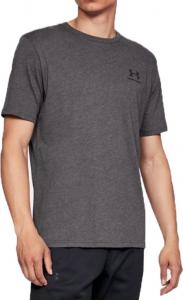 Under Armour Koszulka męska Sportstyle Left Chest Tee szara r. S (1326799-019) 2