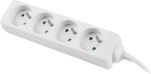 Lanberg Listwa zasilająca 1.5m, biała, 4 gniazda (PS0-04E-0150-W) 3