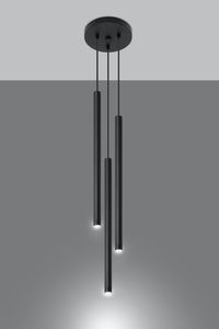 Lampa wisząca Sollux Pastelo 3x40W 3