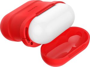 Baseus Etui ochronne do AirPods + Strap czerwone 6