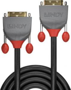 Kabel Lindy DVI-D - DVI-D 10m szary (36226) 2