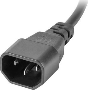 Lanberg Listwa zasilająca PDU 10'' 1U 3x Schuko 2m (PDU-03F-0200-IEC-BK) 4